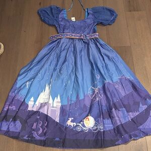 Her Universe Blue and Purple Dress